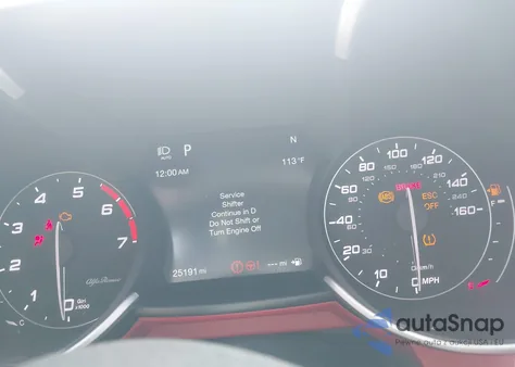 2019 Alfa Romeo Giulia Sport Rwd z USA, uszkodzony, nr VIN ZARFAMAN7K7608316